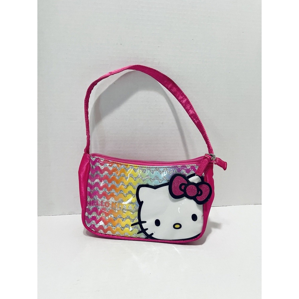 Hello Kitty Sanrio Purse Pink Small Shoulder Hand Bag‎